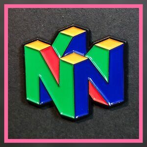 Nintendo 64 (N64) 1" Enamel Pin